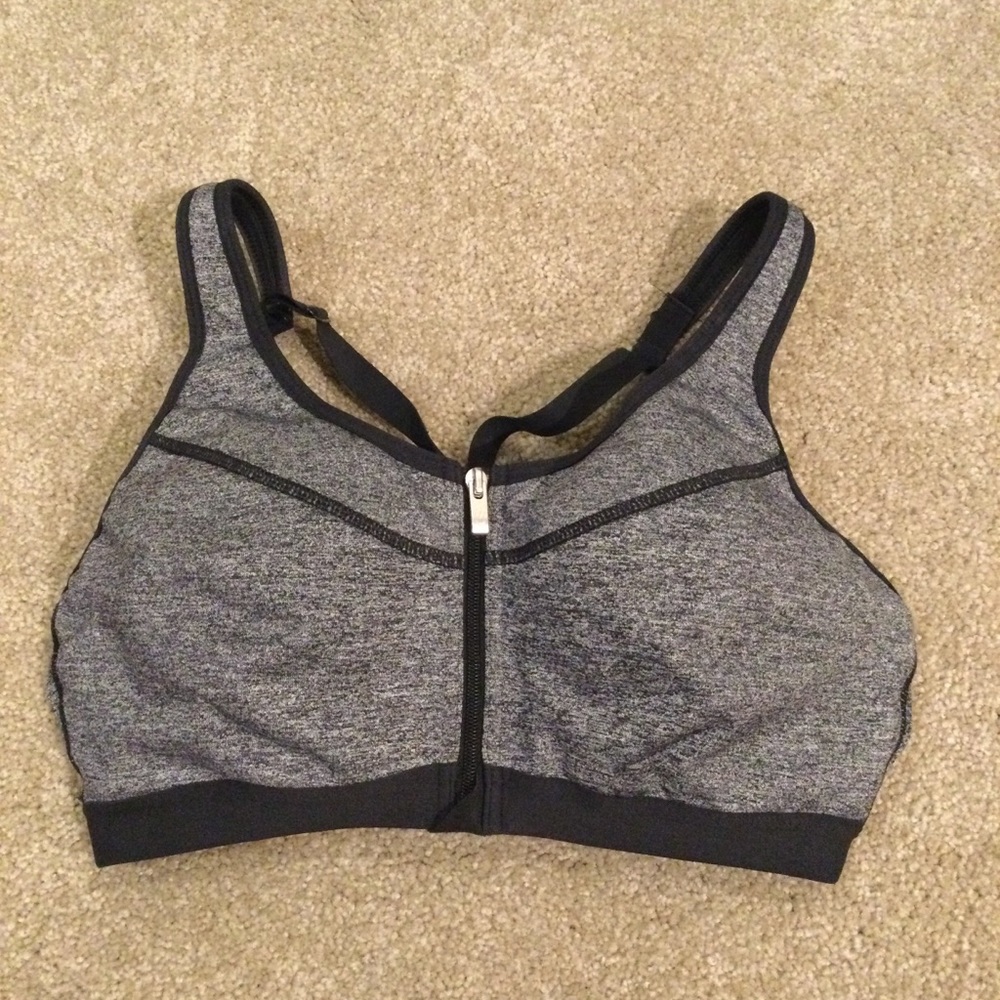 VICTORIAS SECRET- Knockout High Impact Front-Close Sports Bra 34C